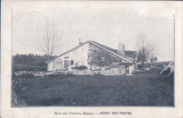Mont Des Verrières NE, Dépôt Des Poste Et Café (27.2.1911) - Les Verrières
