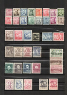 Tchécoslovaquie 1945-1951 Lot De 8 Séries Complètes MNH (CS 01) - Collections, Lots & Séries