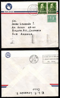 CA295- COVERAUCTION!!! - NORWAY 1969  TO BOGOTA, COLOMBIA- KING OLAV V - Covers & Documents