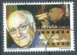 ESPAGNE SPANIEN SPAIN ESPAÑA 2017 CINEMA DIRECTOR: VICENTE ARANDA USED ED 5152 YT 4877 MI 5172 SC 4208 SG 5157 - 2011-2020 Oblitérés