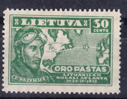 Lithuania Litauen 1936 Mi#406 Mint Hinged - Lituania