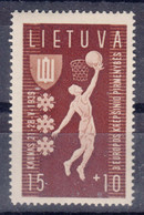 Lithuania Litauen 1939 Mi#429 Mint Hinged - Lituanie