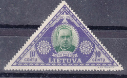 Lithuania Litauen 1933 Mi#373 A Mint Hinged - Lithuania