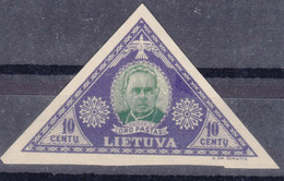 Lithuania Litauen 1933 Mi#373 B Mint Hinged - Lithuania