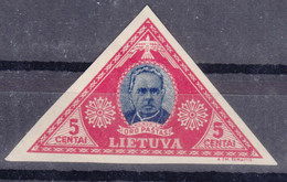 Lithuania Litauen 1933 Mi#372 B Mint Hinged - Lithuania