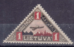 Lithuania Litauen 1922 Mi#118 I Mint Hinged - Lituanie