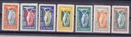 Lithuania Litauen 1921 Mi#109-115 Mint Hinged - Lithuania