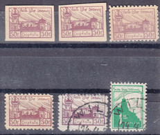 Central Lithuania Litauen 1921 Porto Stamps - Litouwen