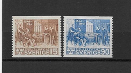 LOTE 1432  ///  SUECIA      YVERT Nº: 1287/288 *MH  // CATALOG/COTE: 33€      ¡¡¡ OFERTA - LIQUIDATION - JE LIQUIDE !!! - Unused Stamps