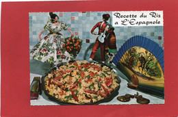 RECETTE--CUISINE---recette De Riz A L'Espagnole---voir 2 Scans - Recettes (cuisine)