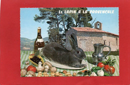 RECETTE--CUISINE---le Lapin A La Provençale---voir 2 Scans - Recettes (cuisine)