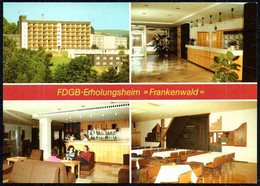 F7884 - TOP Wurzbach - FDGB Heim Frankenwald Innenansicht - Bild Und Heimat Reichenbach - Wurzbach