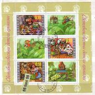 2000 Fairy Tale Andersen Perrault Grimm S/S – Used (O) Bulgaria / Bulgarie - Oblitérés