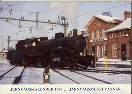 Catalogue Jarnvägskalender 1996 - Jarnvägsmusei Vänner  - En Suédois - Non Classés