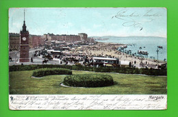 ROYAUME-UNI . MARGATE . MARINE PARADE SHOWING CLOCK TOWER - Réf. N°34156 - - Margate