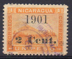 NICARAGUA (  POSTE  ) :  Y&T  N°  ?  TIMBRE  OBLITERE  .  A  SAISIR . - Nicaragua