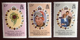 Falkland Islands Dependencies 1981 Royal Wedding MNH - Falkland Islands