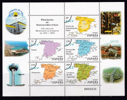 ESPAÑA - 2001 - Edifil 3855M - MUESTRA - Ministerio De Fomento - Valor Catalogo 50 € - Blocs & Hojas