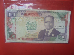 KENYA 100 SHILLINGS 1992 Circuler (L.2) - Kenia