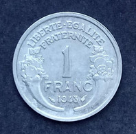 1 Franc Morlon Aluminium 1948 - 1 Franc