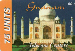 Carte Prépayée - France - Gnanam - Taj Mahal, Exp. 25/12/2000 - Sonstige & Ohne Zuordnung