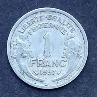 1 Franc Morlon Aluminium 1957 - 1 Franc