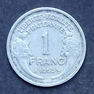 1 Franc Morlon Aluminium 1959 - 1 Franc