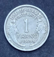 1 Franc Morlon Aluminium 1959 - 1 Franc