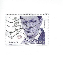 Personnalité Bicentenaire De La Naissance De Charles Baudelaire N° 5482 Oblitéré 2021 - Used Stamps