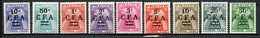 Col29 Colonies Réunion Taxe N° 36 à 44 Neuf XX MNH   Cote 68,50€ - Postage Due