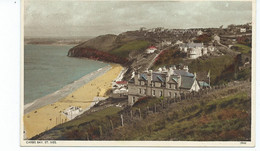 Postcard Cornwall St.ives Carbis Bay Unused No Publisher - St.Ives