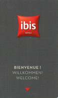 Clef D'hôtel - France - Ibis Hôtels, Grise - Tarjetas-llave De Hotel