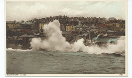 Postcard Cornwall Rough Stuff Sea Unused - St.Ives