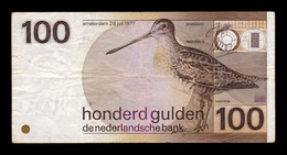 Holanda Netherlands 100 Gulden 1977 Pick 97 BC/MBC F/VF - 100 Florín Holandés (gulden)