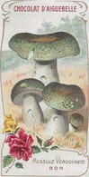 Chromo Aiguebelle Les Champignons 10,5 X 5.5 Russule Verdoyante - Aiguebelle