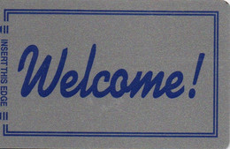 Clef D'hôtel - USA - Welcome - Tarjetas-llave De Hotel