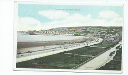 Postcard Somerset Weston-super-mare  Promenade Posted 1906  No Pier In View - Weston-Super-Mare