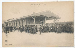CPA CARTE POSTALE FRANCE 10 MAILLY-LE-CAMP LA GARE 1914 - Other & Unclassified