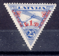 Latvia Lettland 1931 Airmail Mi#192 A, Mint Hinged - Latvia