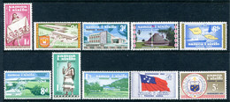 Samoa 1962 Independence Set MNH (SG 239-248) - Samoa