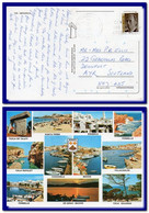 1994 Espana Spain Tarjeta De Menorca Circulada A Escocia Postcard - Menorca