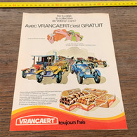 Publicité Gaufres VRANCAERT Vétéran Cars - Collezioni