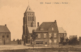 KEMMEL  L' EGLISE  DE KERK      2 SCANS - Heuvelland