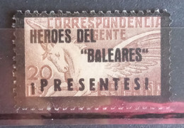 Sello Nacional 1938 L A Coruña Urgente. Edifil 21 - Emisiones Nacionalistas