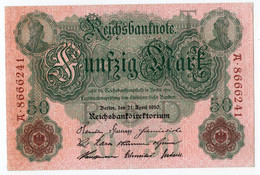 15 - ALLEMAGNE - 50 Mark - Berlin, 21.04.1910 - 50 Mark