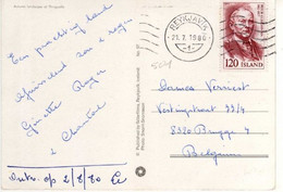 Timbre , Stamp  Yvert N° 501 " Personnage " Sur Cp , Carte , Postcard Du 21/07/80 - Lettres & Documents