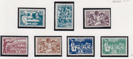 Sowjet-Unie Jaar 1938 Michel-cat 618/624 ** - Other & Unclassified