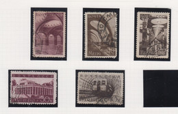 Sowjet-Unie Jaar 1938 Michel-cat 646/650(651 Ontbreekt) - Altri & Non Classificati