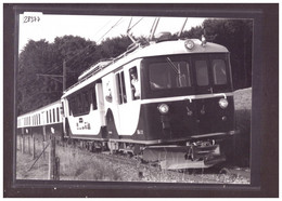 LEB - LAUSANNE ECHALLENS BERCHER - TRAIN - BAHN - PHOTO VERITABLE FORMAT 10x15 Env. - TB - Bercher