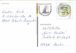 Germany - Ganzsache Postkarte Echt Gelaufen / Postcard Used (X1343) - Postkarten - Gebraucht